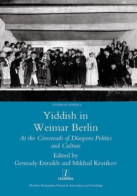 Yiddish in Weimar Berlin book