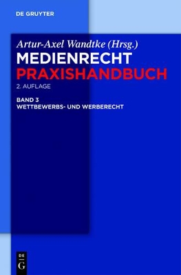 Wettbewerbs- und Werberecht book