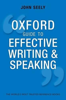 Oxford Guide to Effective Writing and Speaking book