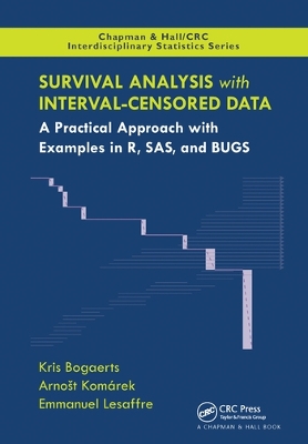 Survival Analysis with Interval-Censored Data: A Practical Approach with Examples in R, SAS, and BUGS by Kris Bogaerts