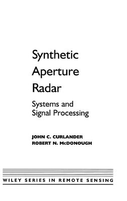 Synthetic Aperture Radar book