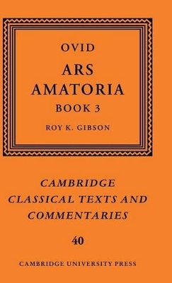 Ovid: Ars Amatoria, Book III book