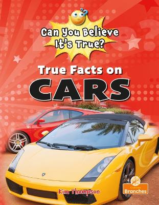 True Facts on Cars book
