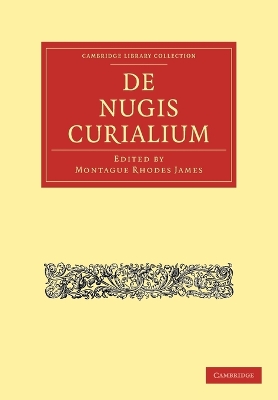 De Nugis Curialium by Walter Map