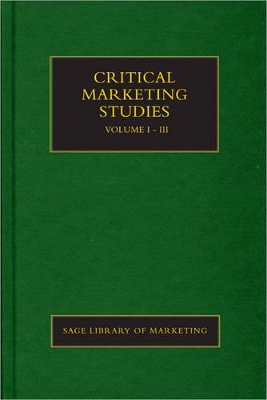 Critical Marketing Studies by Pauline Maclaran