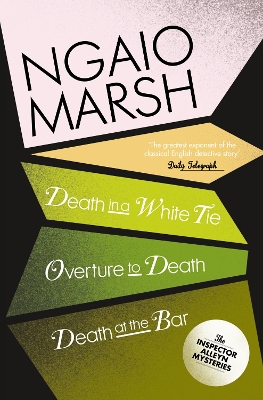 Death in a White Tie / Overture to Death / Death at the Bar book