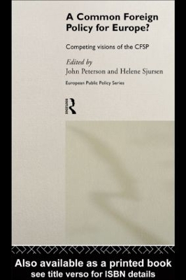 Common Foreign Policy for Europe? book