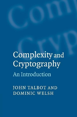 Complexity and Cryptography book