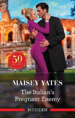 The Italian's Pregnant Enemy [Large Print] by Maisey Yates