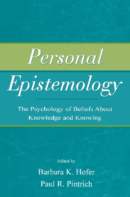 Personal Epistemology book