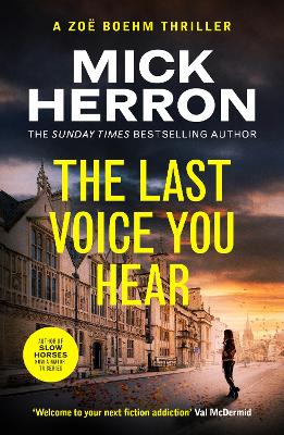 The Last Voice You Hear: Zoë Boehm Thriller 2 book