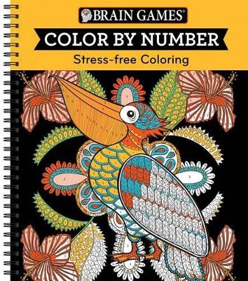 Brain Games - Color by Number: Stress-Free Coloring (Orange) book