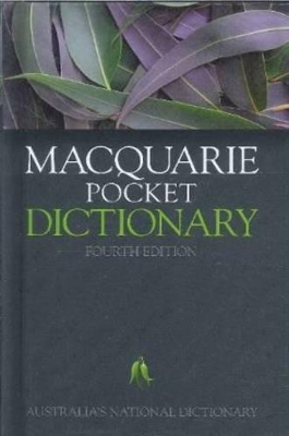 Macquarie Pocket Dictionary 4E book