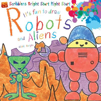 Robots And Aliens by Mark Bergin
