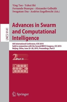 Advances in Swarm and Computational Intelligence by Ying Tan