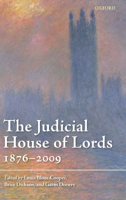 The Judicial House of Lords by Brice Dickson