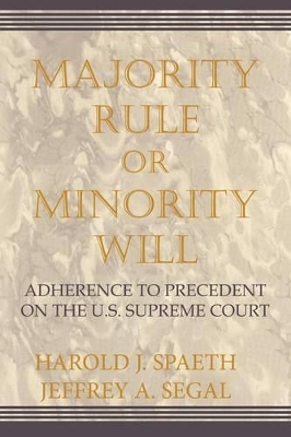 Majority Rule or Minority Will book