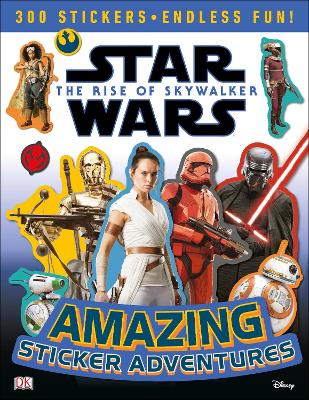 Star Wars The Rise of Skywalker Amazing Sticker Adventures book