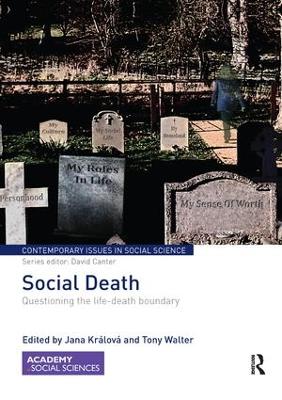 Social Death: Questioning the life-death boundary book