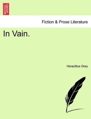 In Vain. book