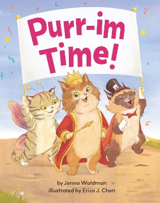 Purr-im Time paperback edition by Jenna Waldman