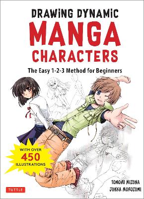 Drawing Dynamic Manga Characters: The Easy 1-2-3 Method for Beginners book