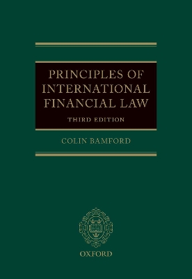 Principles of International Financial Law by Colin Bamford