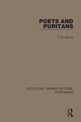 Poets and Puritans by T. R. Glover