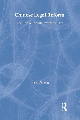 Chinese Legal Reform book