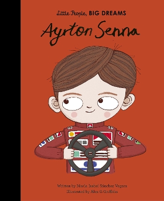Ayrton Senna by Maria Isabel Sanchez Vegara
