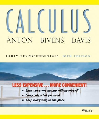 Calculus Early Transcendentals Binder Ready Version + Wileyplus Standalone Registration Card book