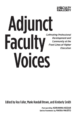 Adjunct Faculty Voices book