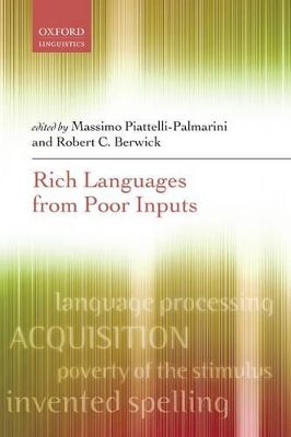 Rich Languages From Poor Inputs book