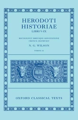 Herodotus: Histories, Books 5-9 (Herodoti Historiae: Libri V-IX) book