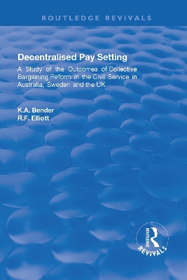 Decentralised Pay Setting book