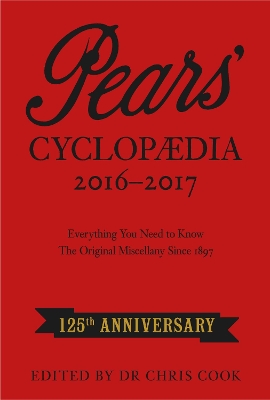 Pears' Cyclopaedia 2016-2017 book