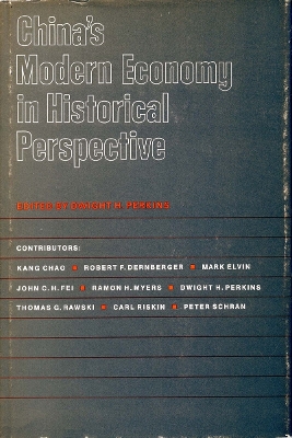 China's Modern Economy in Historical Perspective book
