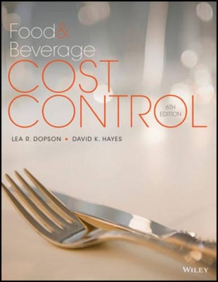 Food and Beverage Cost Control, 6e with Student Study Guide Set book