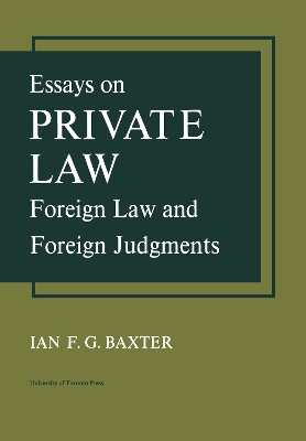 Essays on Private Law book