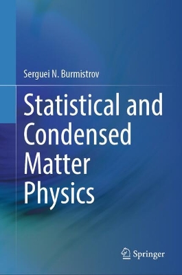 Statistical and Condensed Matter Physics book
