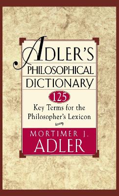 Adler's Philosophical Dictionary book