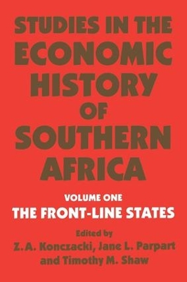 Studies in the Economic History of Southern Africa by Z.A. Konczacki