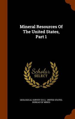 Mineral Resources of the United States, Part 1 book
