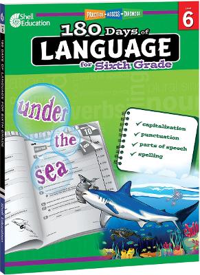 180 Days of Language for Sixth Grade book