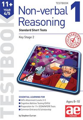 11+ Non-verbal Reasoning Year 4/5 Testbook 1 book