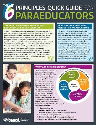 The 6 Principles® Quick Guide for Paraeducators: Pack of 5 by Elizabeth Amaral