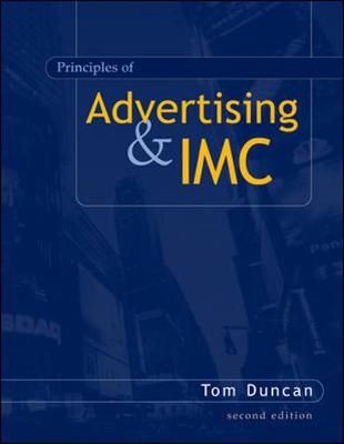 Principles of Advertising & IMC w/ AdSim CD-ROM by Tom Duncan