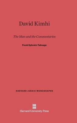 David Kimhi by Frank Ephraim Talmage