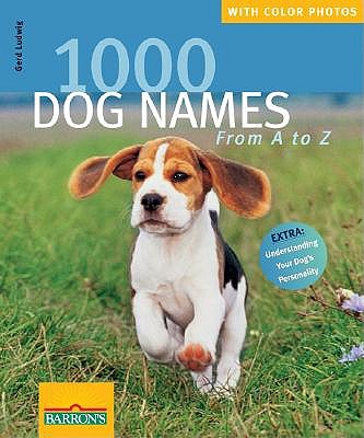 1000 Dog Names from A-Z book