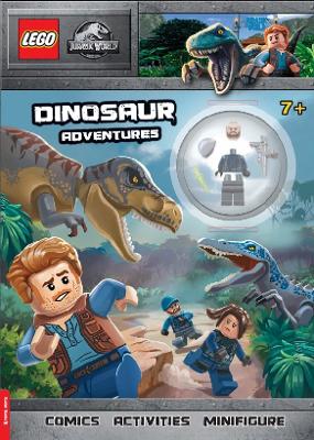 LEGO® Jurassic World™: Dinosaur Adventures Activity Book (with ACU guard minifigure) book